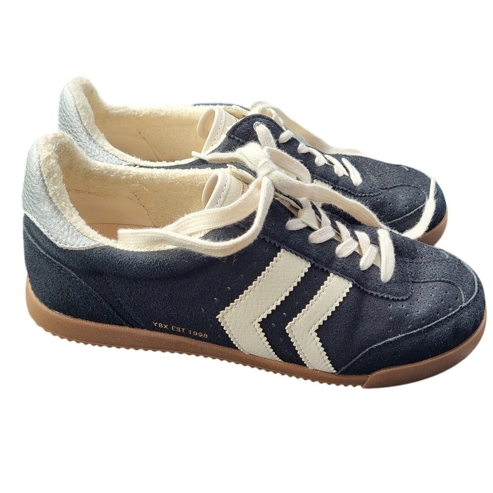 Yellow Box Neevan‎ Sneakers Women's Size 9 Black Cream Gum Sole